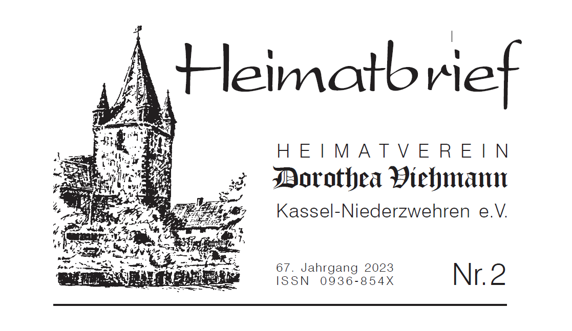 Titeseite Heimatbrief 2023 Nr. 2